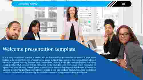 welcome presentation template